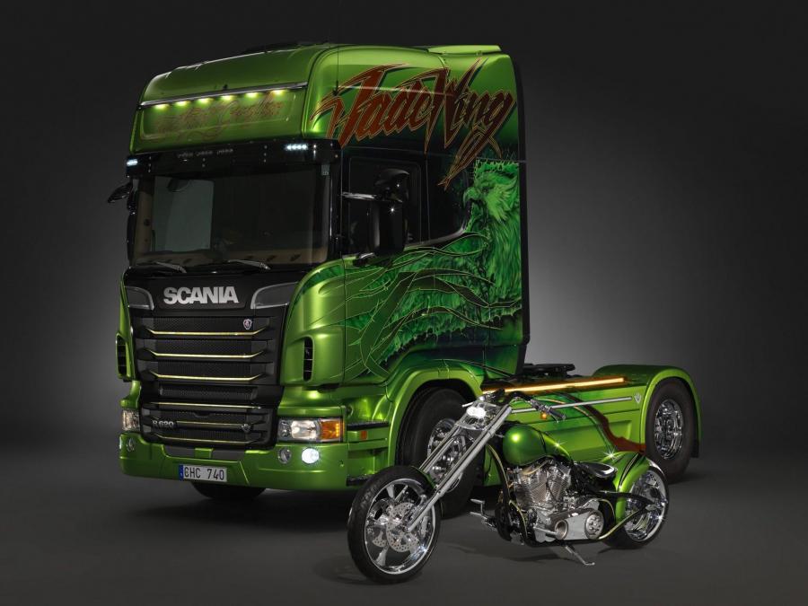  Scania R620 Jade Wing by Svempa 2012 года  (фото 1 из 1)